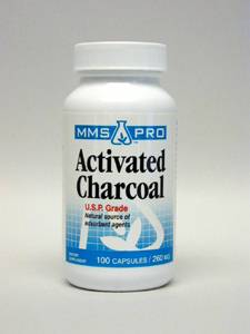 Activated Charcoal 280 mg 100 caps