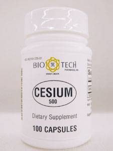 Cesium 500 mg 100 caps