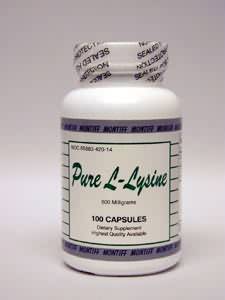 Pure L-Lysine 500 mg 100 caps